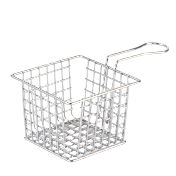 2-Piece Mini Square French Fryer For Chips