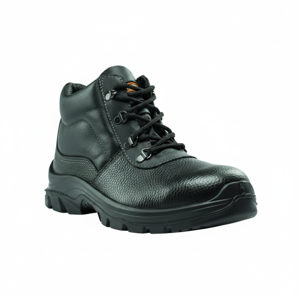 FRAMS Safety Boot Econotuff STC Black Size 9 - Heat Resistant Comfort