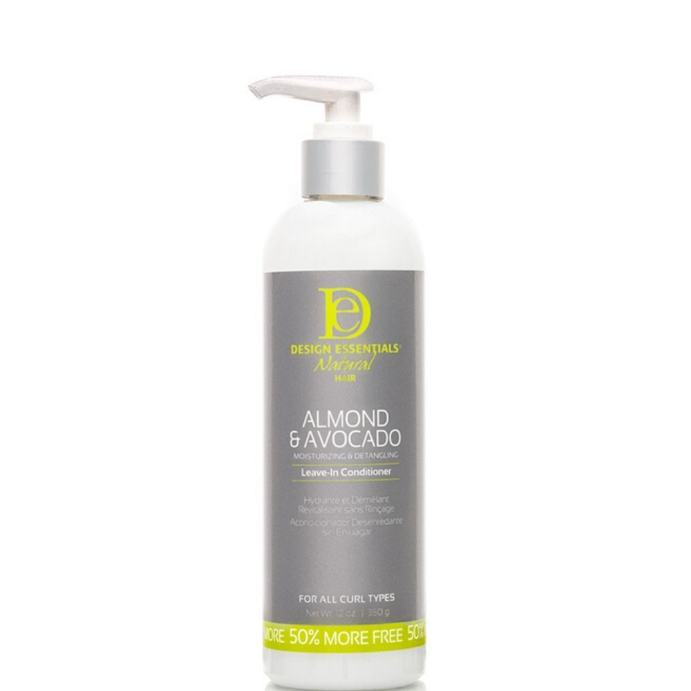 Design Essentials Almond Avocado Detangling Leave In Conditioner - 350g