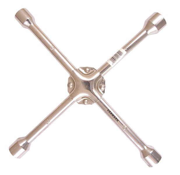 Deamark - Cross Wheel Spanner 17X19 21X23 Reinforced - 3 Pack