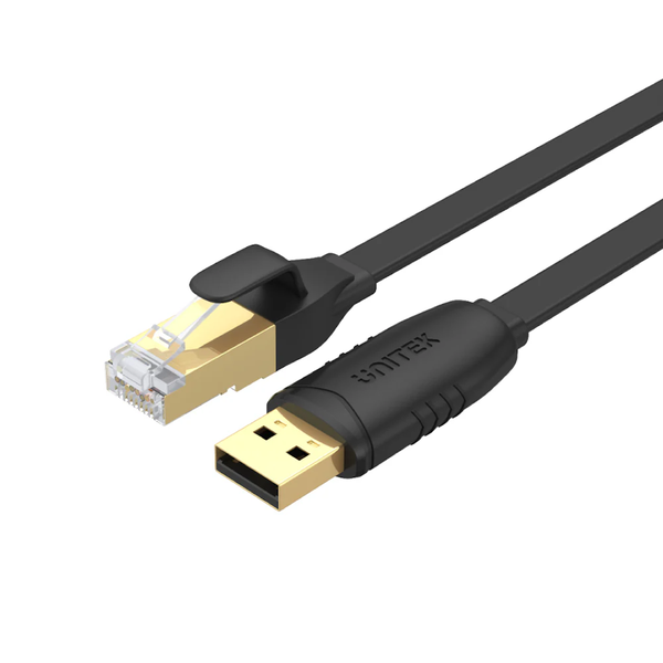 Unitek USB2.0 to Rj45 Console Rollover Flat 1.8M Cable