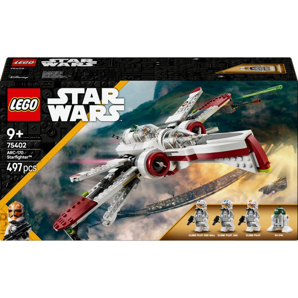 LEGO® Star Wars™ ARC-170 Starfighter™ Building Toy for Kids 75402
