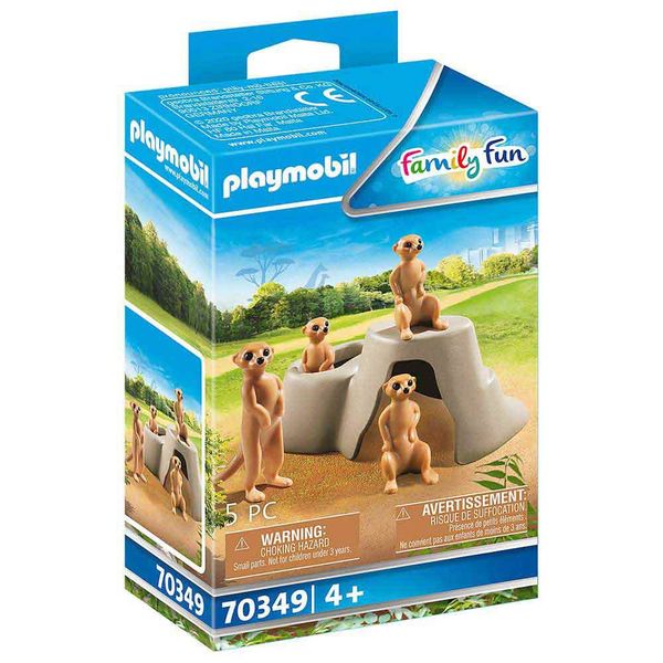 Playmobil Meerkat Colony 70349