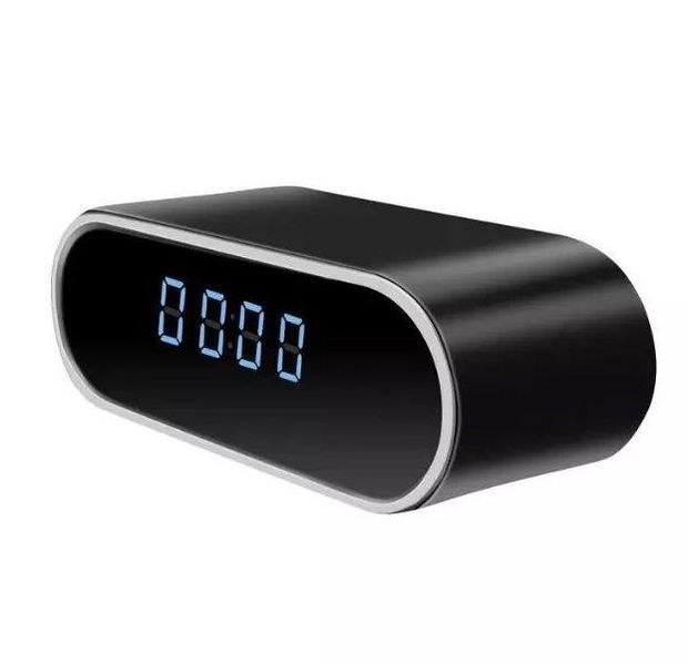 Rechargeable WiFi IP Camera With Motion Detection Security Alarm Clock