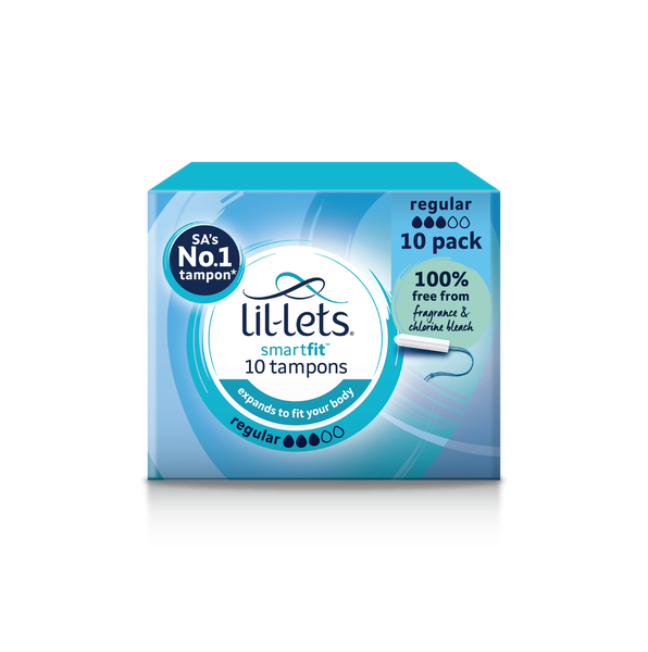 Lil-Lets Tampons Non-Applicator Regular 10's