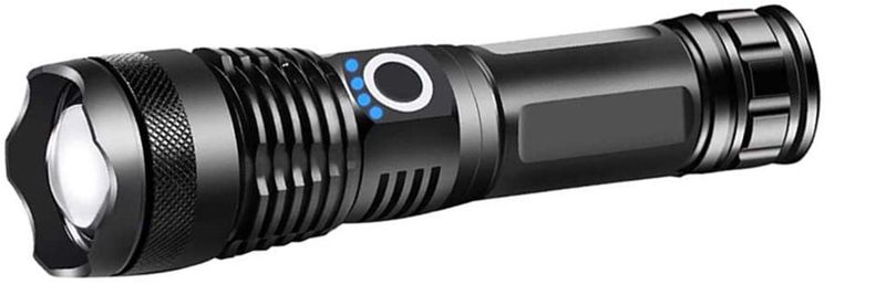 Rechargeable P50 Flashlight Torch 3000 Lumens 26650 Battery Included