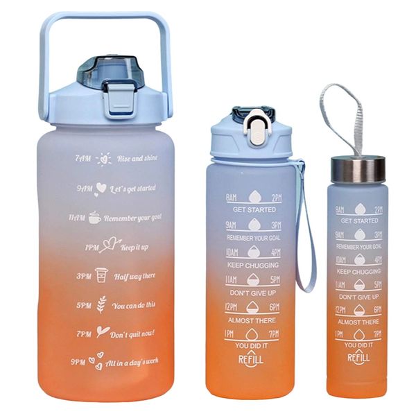 Rehydration Water Bottles - Set of 3
