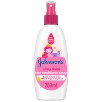 Johnson's Shiny Drops Kids Conditioner Spray, 200ml