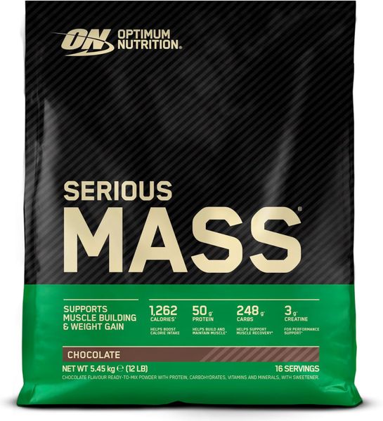 Optimum Nutrition Serious Mass 5.45kg - Chocolate