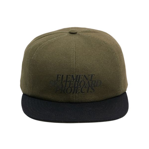Element Mens Stacks Strapback Cap - Army