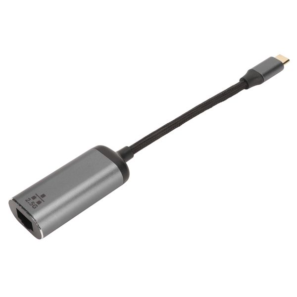 USB-C to 2.5G Ethernet Adapter High-Speed Plug &amp; Play