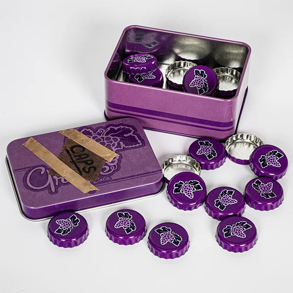 Fallout Bottle Cap Series: Nuka Grape with Collectible Tin