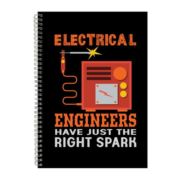 Electrical Engineers Notebook Engineer Gift Idea A4 Notepad 139