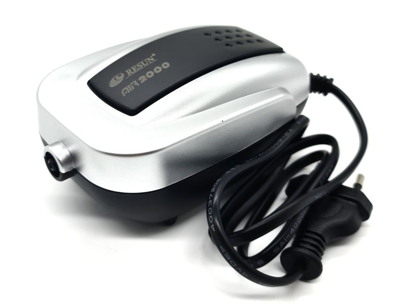 Resun Surpass Aquarium Air Pump - 3W (2.3L/Min Single Outlet)
