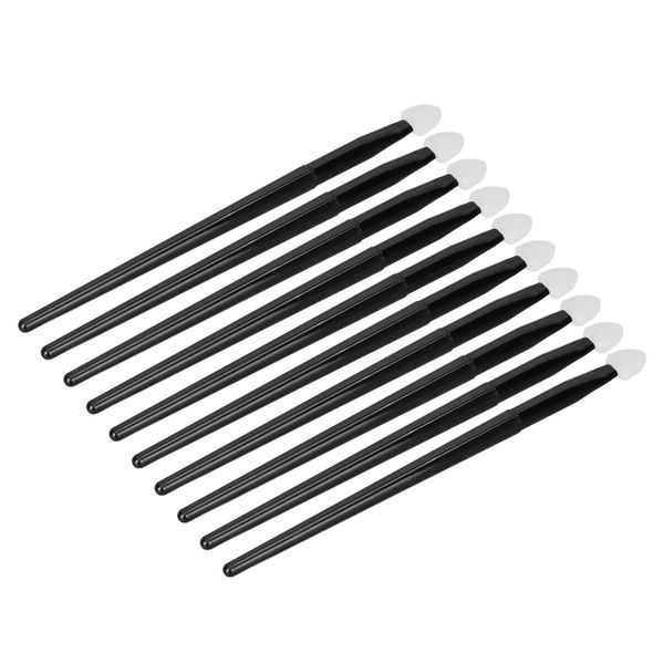 Silicone Eyeshadow Brush Kit, 10-Piece Portable Makeup Applicators