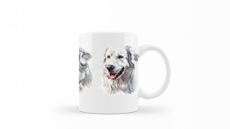 Maremma-Sheepdog Printed Coffee Mug