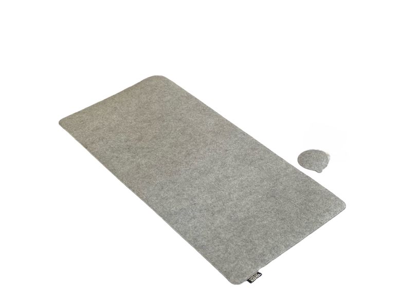 Desk Pad, Eco-Felt Desk Mat, Extended Mouse Pad, Large 89cm x 43cm