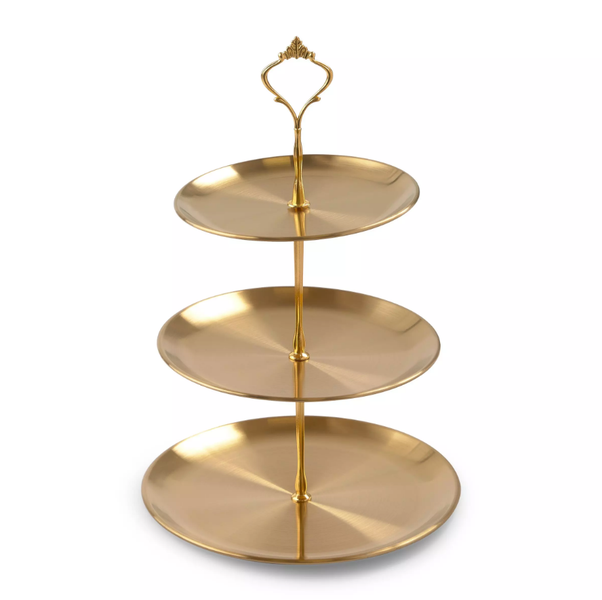 Gold 3 Tier Cake Stand