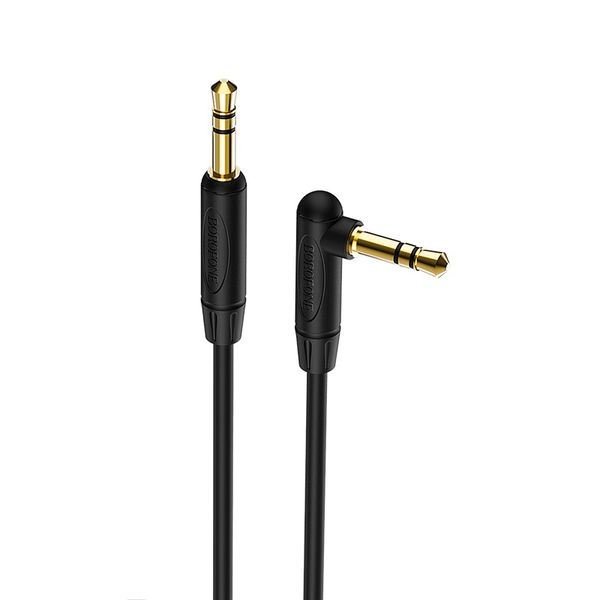 Borofone 3.5mm Male to Male 90 Degree Right Angle Audio AUX Data
