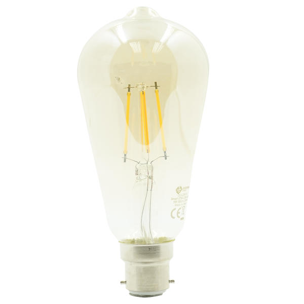 Connex Connect Smart WiFi 5W LED Amber Filament Vintage Bulb B22