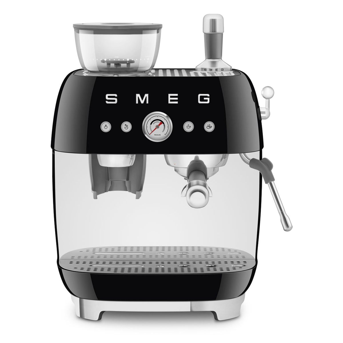 Smeg Retro Manual Espresso Coffee machine with Grinder 2.4L 1350W 20