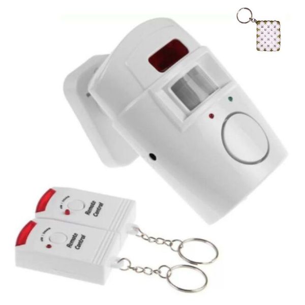 105db Wireless Infrared Alarm Sensor And A Keyholder