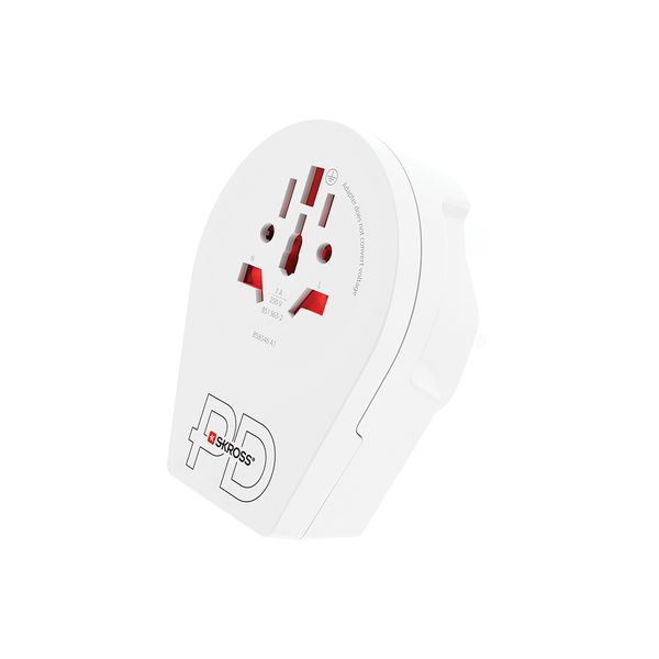SKROSS: Travel Adapter &amp; USB-C Charger: World to UK