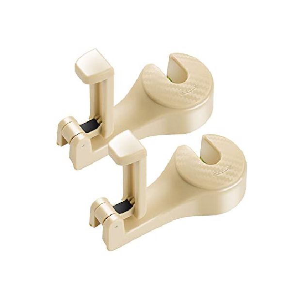 2-Pack Car Back Seat Hook &amp; Cell Phone Holder