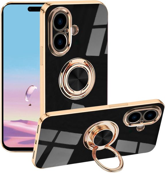 Ring Holder Soft TPU Phone Case Compatible With iPhone 12 Pro Max