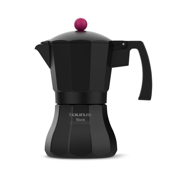 Taurus Coffee Maker Aluminium Black 300ml "Black Moments 9