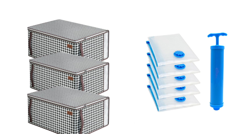 Household Storage Bags with Vacuum Bags