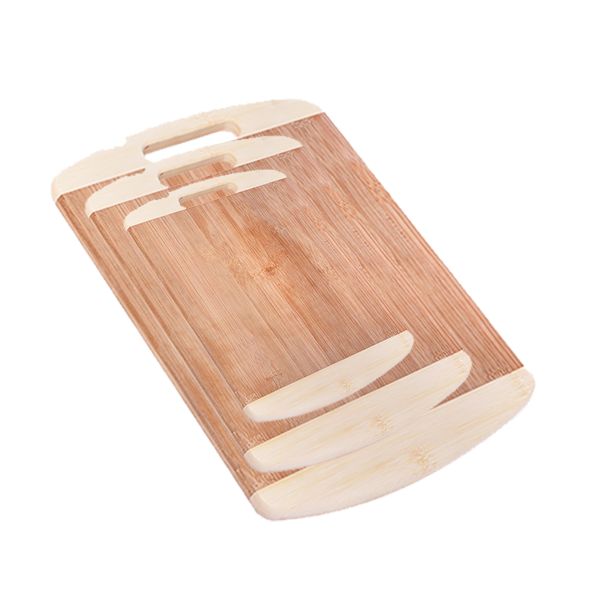 SH-KCB-002-3, 3 Pack ECO Bamboo Chopping Board-3 Pack