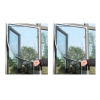 Pack of 2 Screentastic Pro DIY Magnetic Mosquito / Insect Nets for