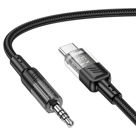 USB-C To 3.5mm Aux Audio Cable Durable Braided Design High-Quality Sound Image