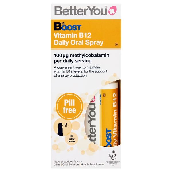 BetterYou Boost Vitamin B12 Oral Spray 25ml