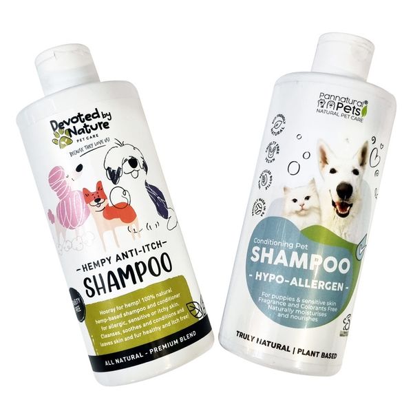 2 Pack | Pannatural Hypo Allergen 495ml &amp; Hemp Anti Itch 500ml