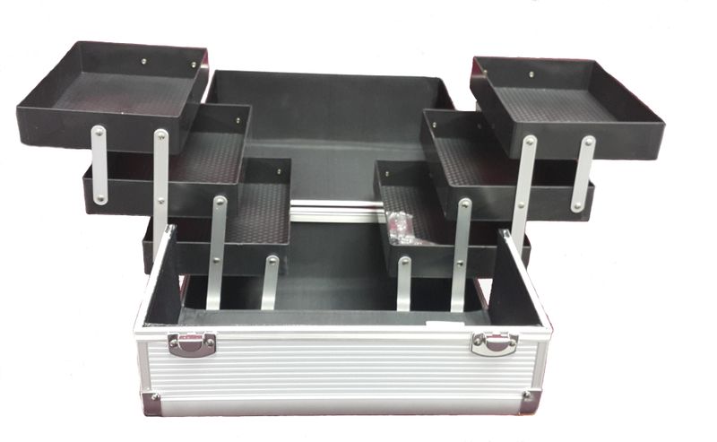 Aluminum Make Up Cosmetic Carry Case