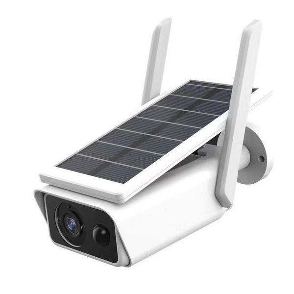 JG20375650 Solar Powered WiFi Security Camera with Icsee App Monitoring