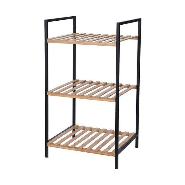 Bamboo Bathroom Rack - 3 Shelves - Eco-friendly