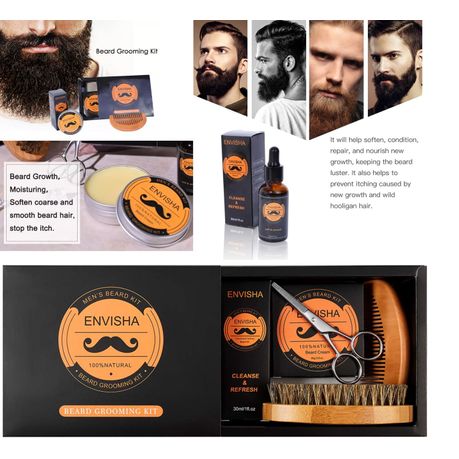 envisha beard grooming kit
