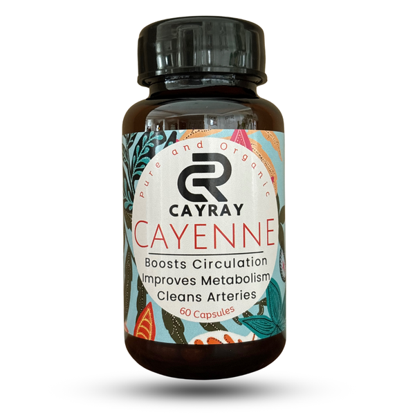 ORGANIC Cayenne Capsules (60)