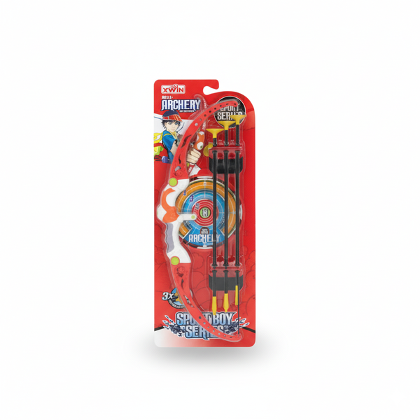Kids Archery Bow &amp; Arrow Toy Set with Target &amp; Suction Darts Fun Play