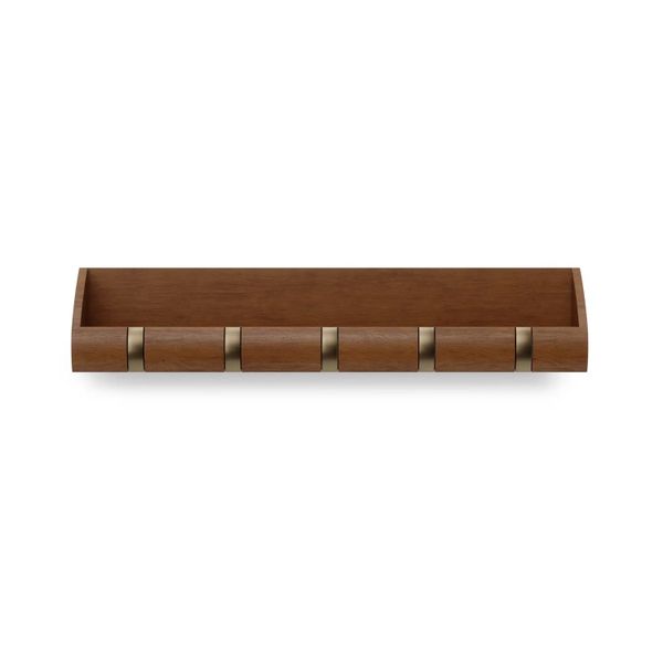 Umbra Entryway Organiser - Light Walnut