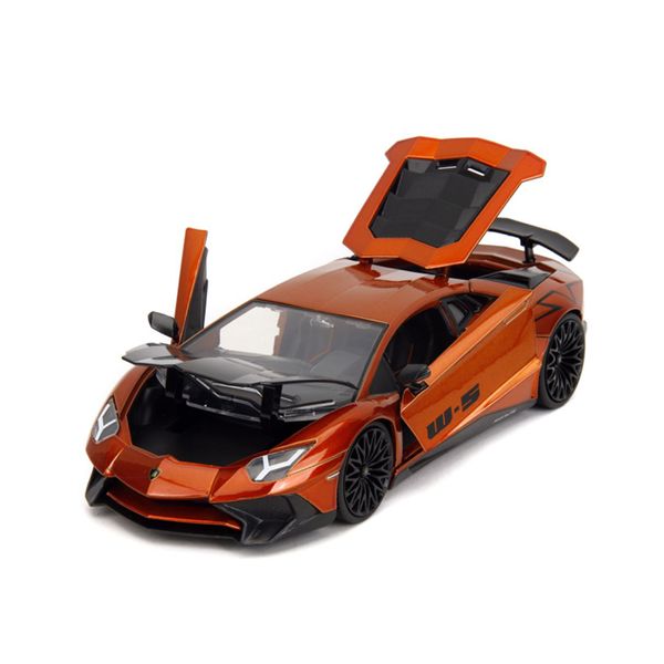 Jada -1:24 Scale Pink Slips Lamborghini Aventador SV- Diecast Car Model