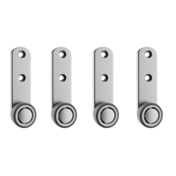 Heavy-Duty Silent Sliding Door Wheel Set with Screws