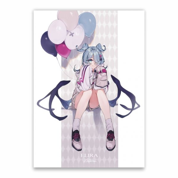 Elira Pendora Balloons Poster - A1