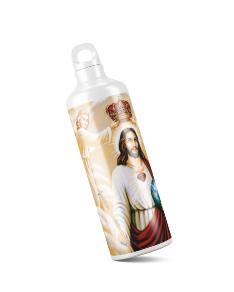 Katz Designs - Metal Water Bottle - Jesus Angels