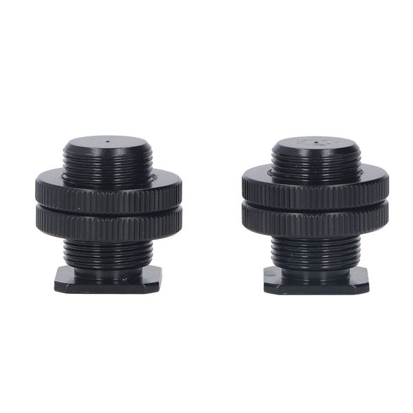 2pieces Mic Stand Converter 5/8" to 1/4" Thread