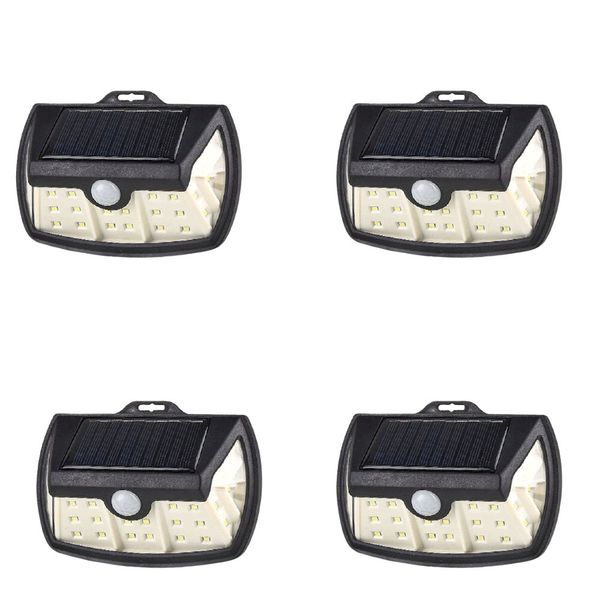 4PCS 20W 28 LED Solar Powered Wall Light -FO-TA-007