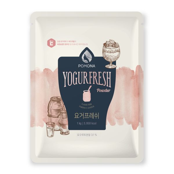 Yogurt Fresh Powder - Yogurt Smoothie/Ice Cream Powder 1 kg - Pomona